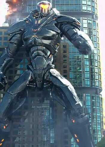 环太平洋黑曜石机甲登场画面不要太帅啊太喜欢了