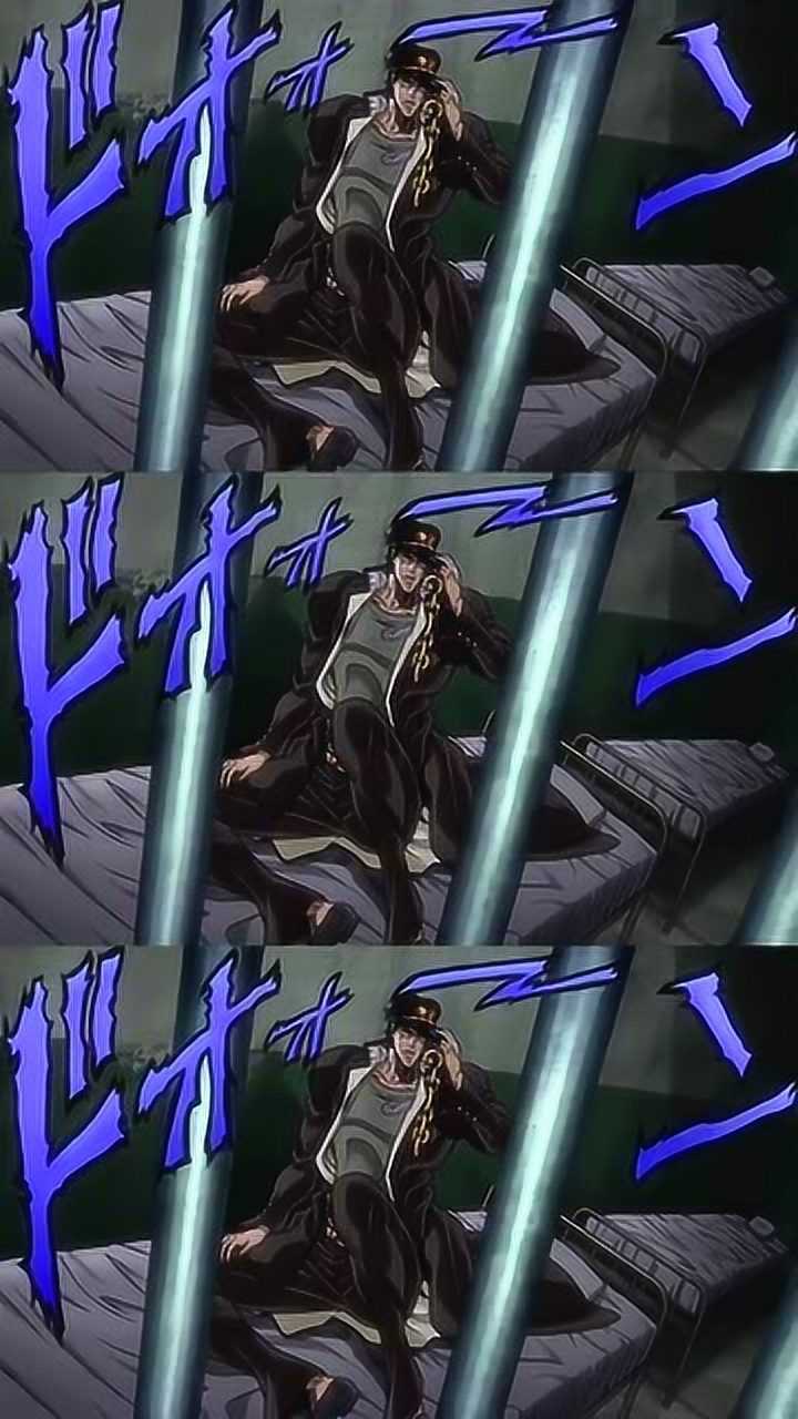 jojo的奇妙冒险:jo太郎是开挂嘛?不,他本来就是无敌的白金之星!
