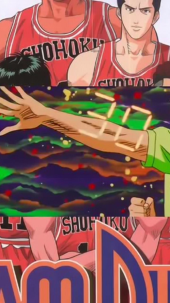 红色10号樱木花道动漫灌篮高手篮球抖音小助手