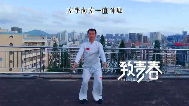 八段锦第二式左右开弓似射雕详解