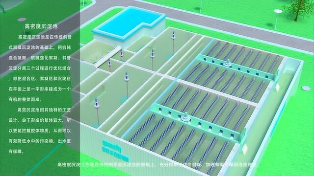 高密度沉淀池运行动画及原理讲解短片