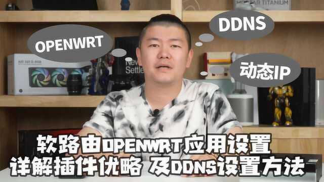 软路由玩机6年 OPENWRT设置详解 插件哪有坑哪好用及DDNS设置