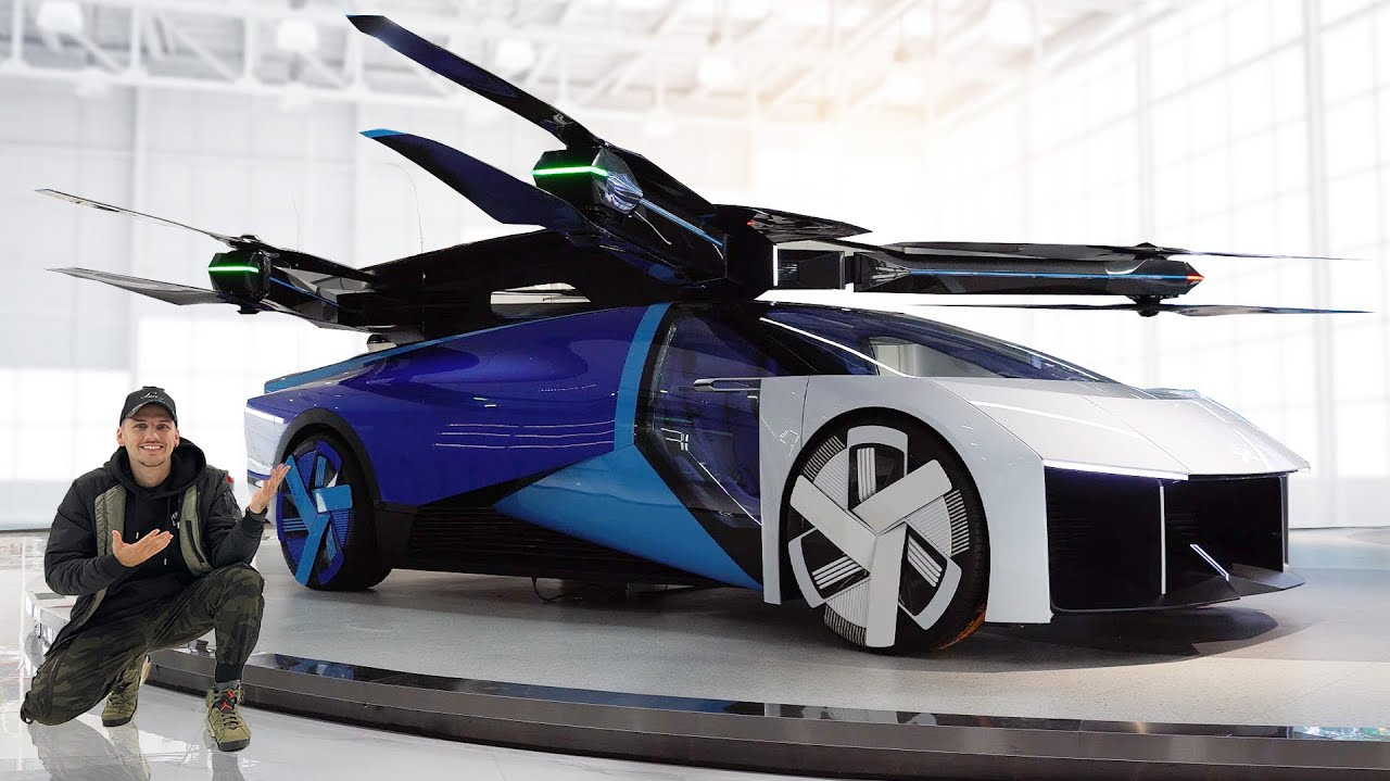 小鹏汇天陆空一体式飞行汽车,堪称"陆地航母"!