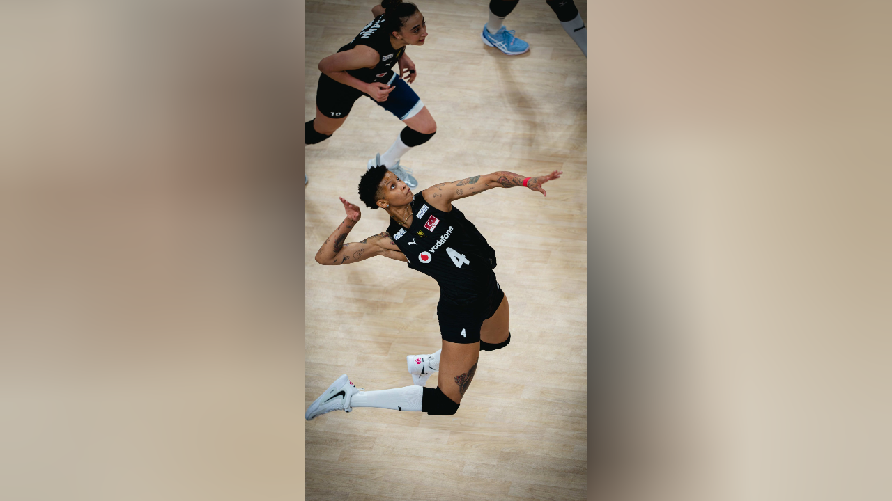 volleyball!又拦又防的村姑,最终被瓦哥超得没脾气