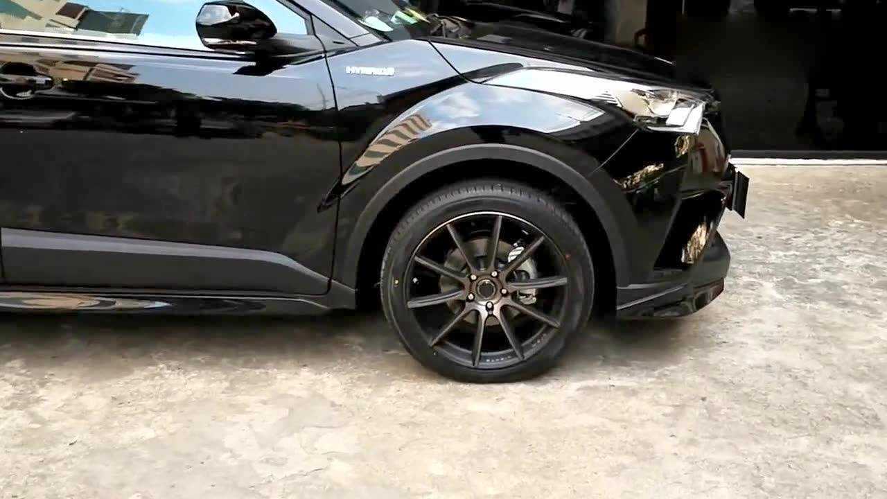 运动感十足 丰田chr奕泽改装19寸轮毂