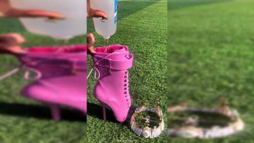 这个芭蕾高跟鞋做好泥穿在脚上会是什么样子呢……会挑战成功吗?