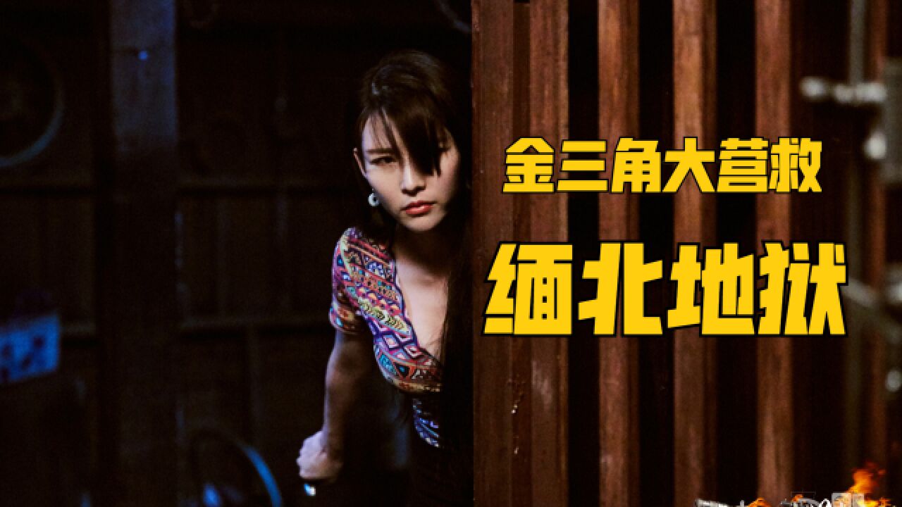 女孩被骗去缅甸,沦为挣钱工具,18年电影《金三角大营救》