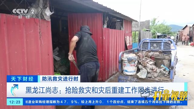 黑龙江尚志:抢险救灾和灾后重建工作同步进行