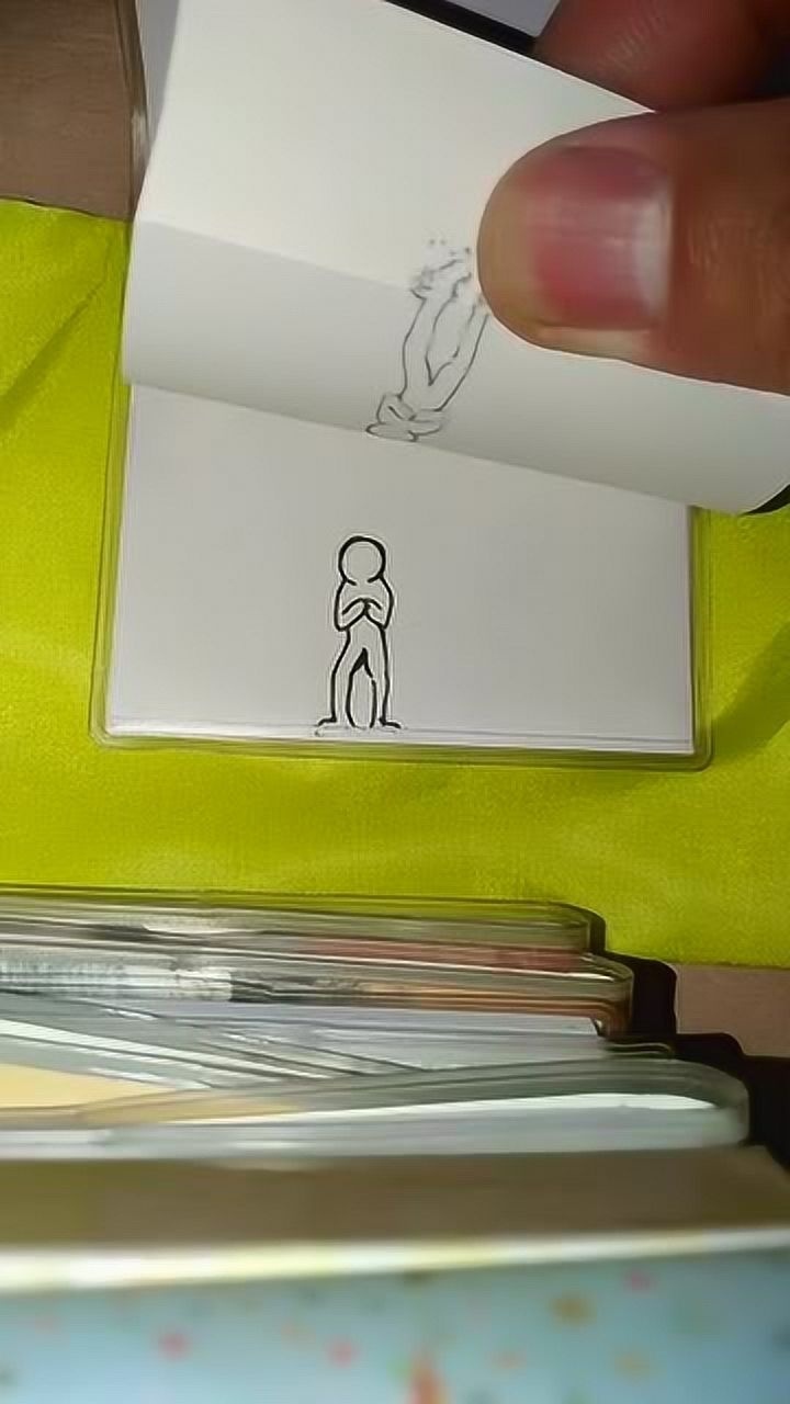 谢谢观看纸上动画翻动纸张让你看到不一样的动画