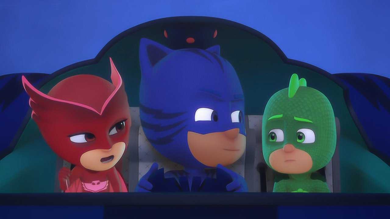 睡衣小英雄:罗密欧博士躺在路上想要骗猫小子 玩具故事