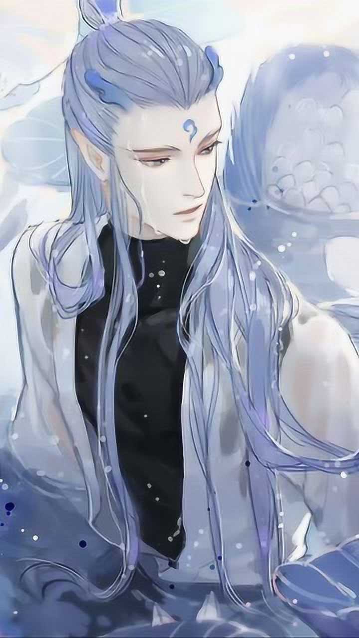 哪吒之魔童降世敖丙精美动漫插画图片