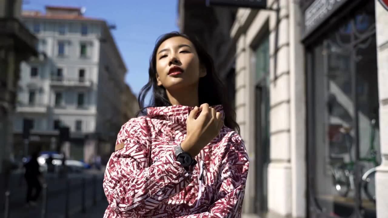 时尚博主 储镒恬  携手fila手表亮相米兰时装周