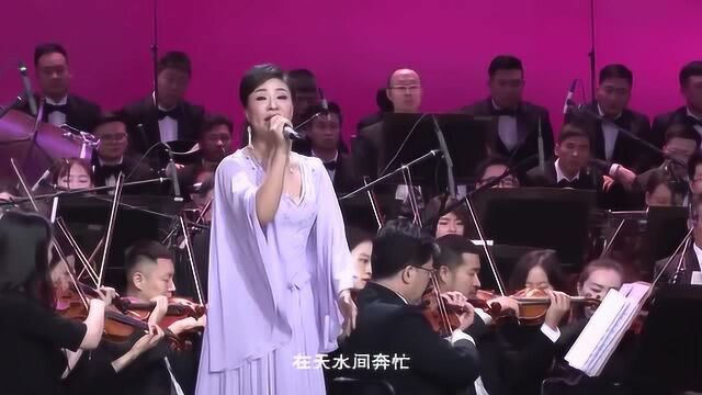 女高音歌唱家王丽达倾情演唱《黄河渔娘》