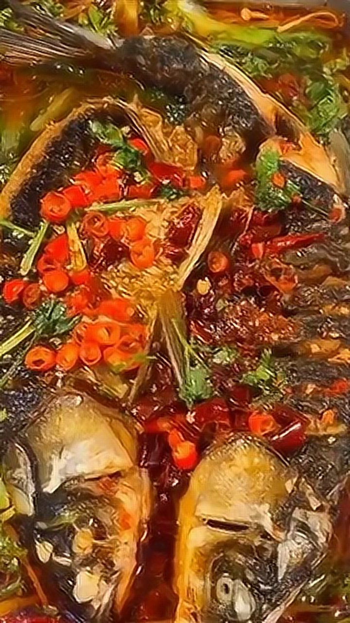 水煮鲤鱼教程,想学的宝宝记得收藏哦!上集.