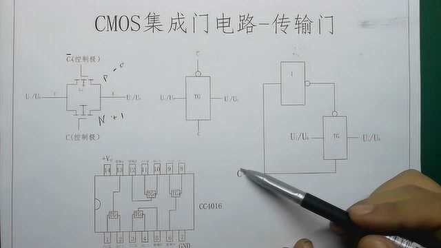 数字电路基础MOS电路门传输门(二十)