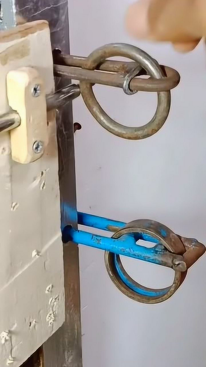 自制门栓方便又实用,你学会了吗