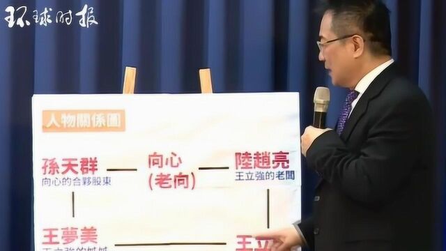 蔡正元开记者会:王立强表示曾收到民进党“一大笔钱”