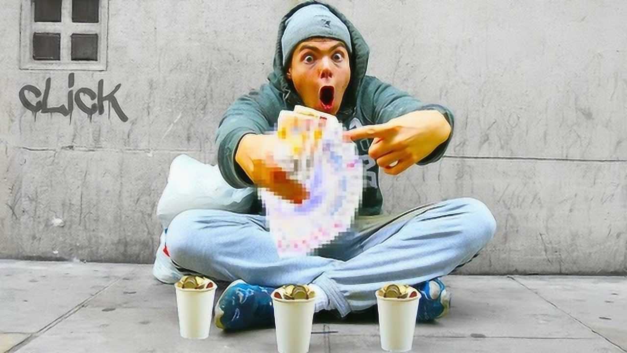 在迪拜当乞丐一天能挣多少钱小伙街头实测结果赚大发了