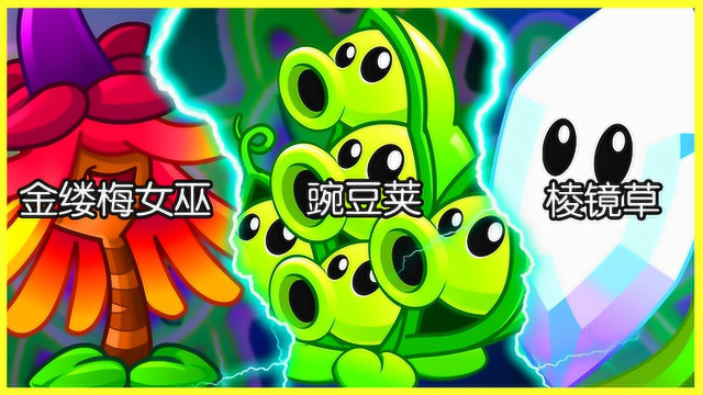 植物大战僵尸 金缕梅女巫,豌豆荚,棱镜草谁最厉害?网友:各有千秋