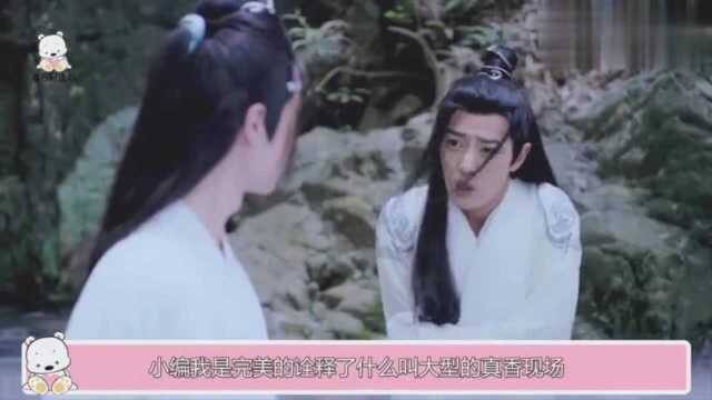 陈情令特辑版:国内删减醉酒后段!蓝湛魏璎当众拥抱!太敢演了!