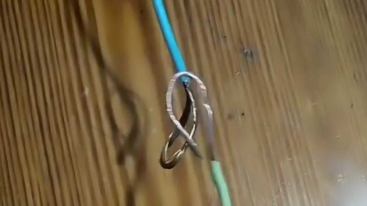 两根电线如何打结最结实学一学这种方式保证你再也解不开了
