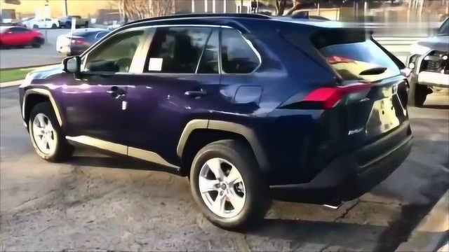 2019款全新丰田RAV4黑色高配版实车赏鉴