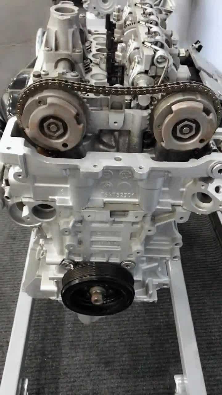 宝马n20发动机凸轮轴电磁阀卡住故障不用换链轮总成