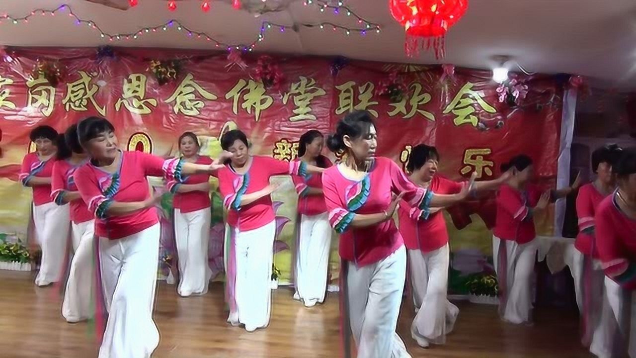 原创拍摄舞蹈荞麦花吉林公主岭獾子洞秧歌队表演