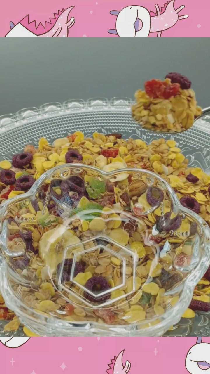 果蔬脆配酸奶