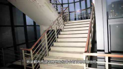 jk少女夜探上海恐怖废弃学校,半夜惊现诡异“脚步声”