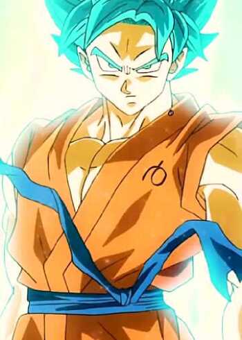 龙珠gt:超蓝悟空特写,变身的赛亚人眼神冷酷犀利