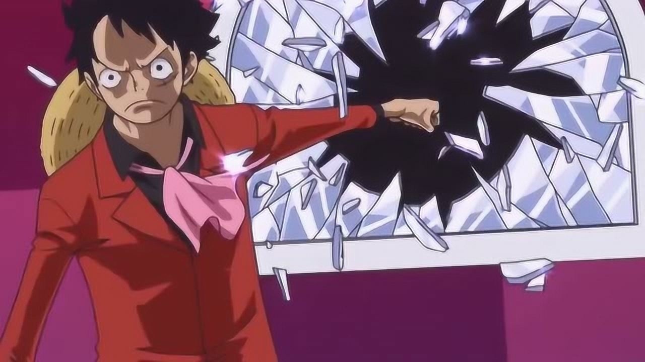 海贼王草帽小子,路飞生气都那么帅,当他开始冒烟的时候就证明敌人要