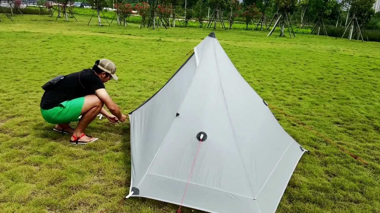 三峰3fulgear蓝山1pro帐篷搭建方法
