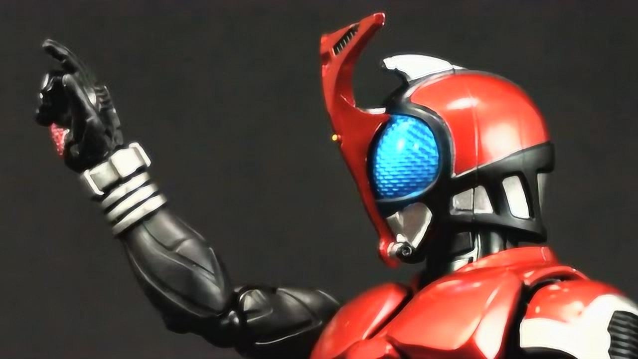 假面骑士kabuto万代shf甲斗逼王和摩托车