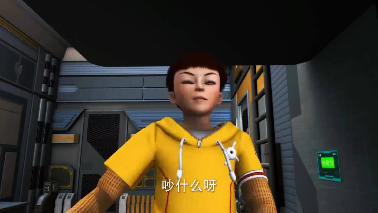 宇宙星神小安大早上唱歌吵到迪路了