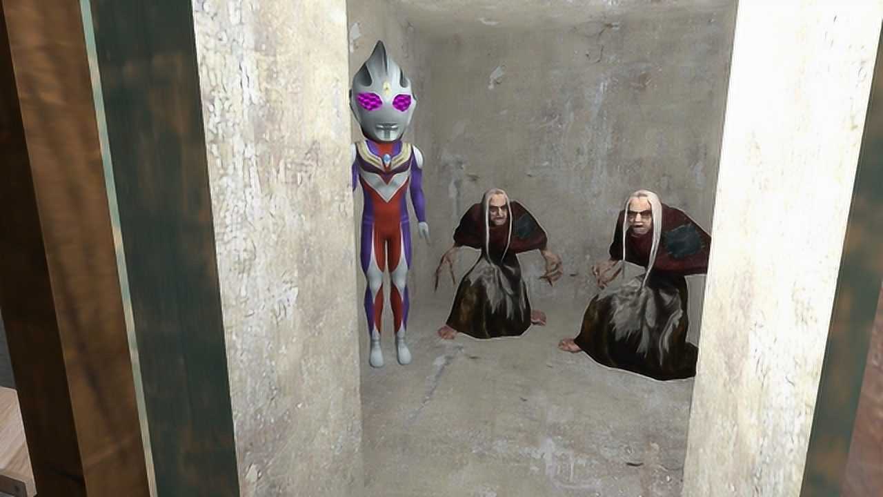 迪迦奥特曼被怪兽抓到密室里小坤能救出来吗