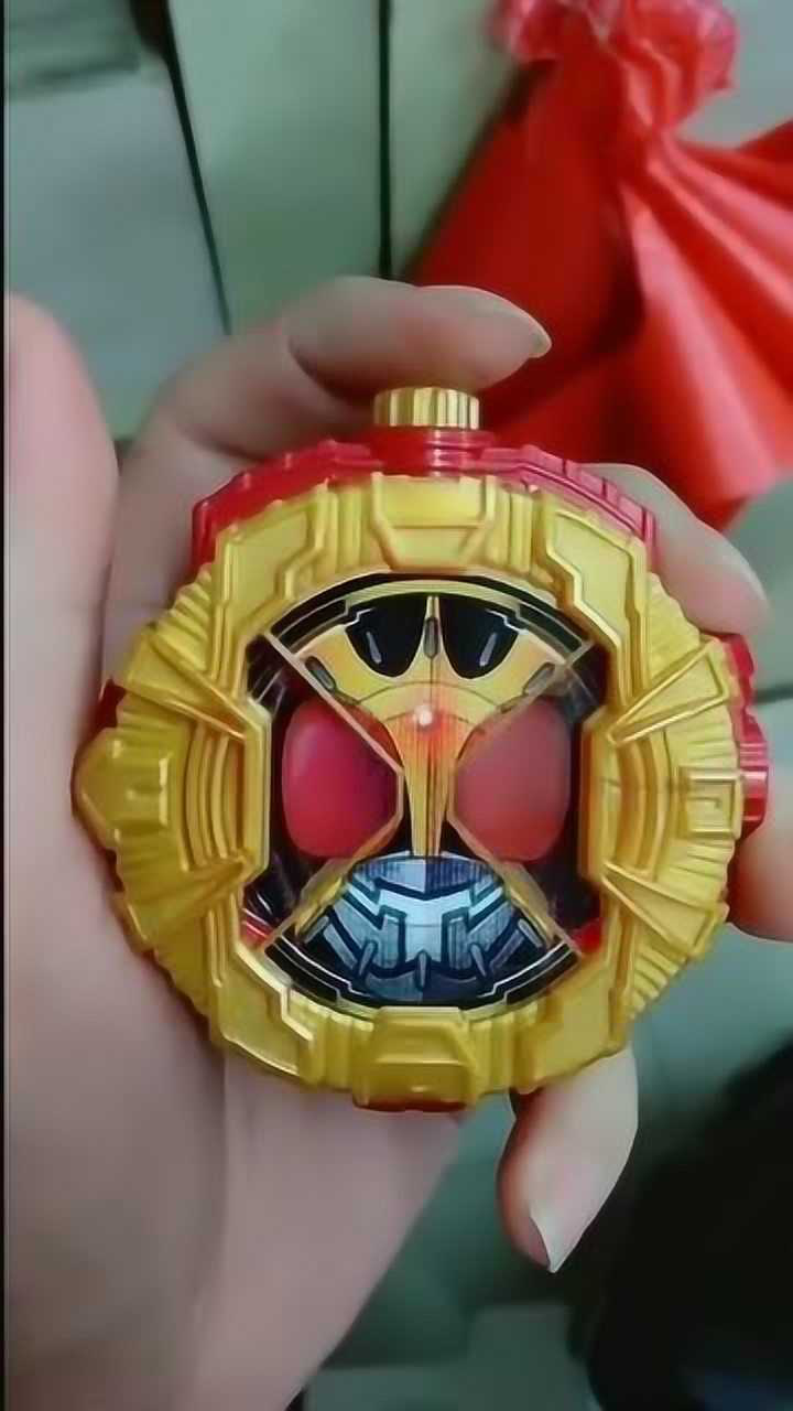 假面骑士zio空我的表盘红跟金的配色就是好看音效超赞