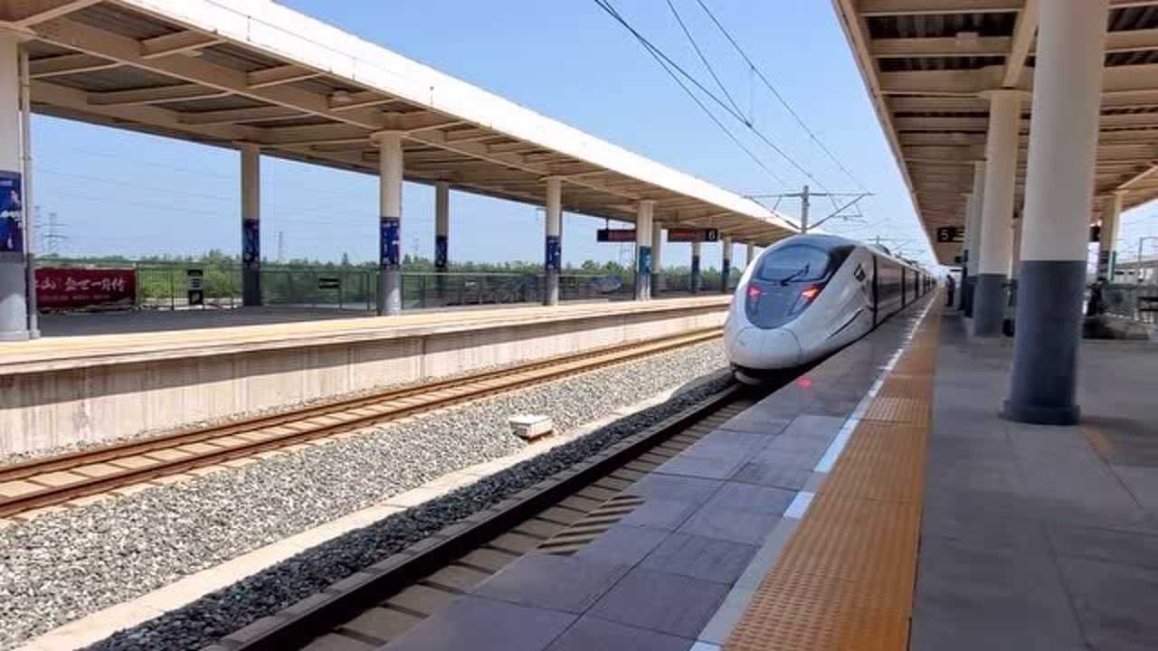 山西运城高铁站,运城北站,看看建得怎样_腾讯视频
