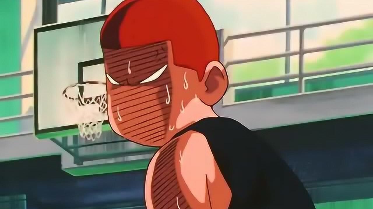 樱木花道也太小瞧安西教练了被单独训练还不开心