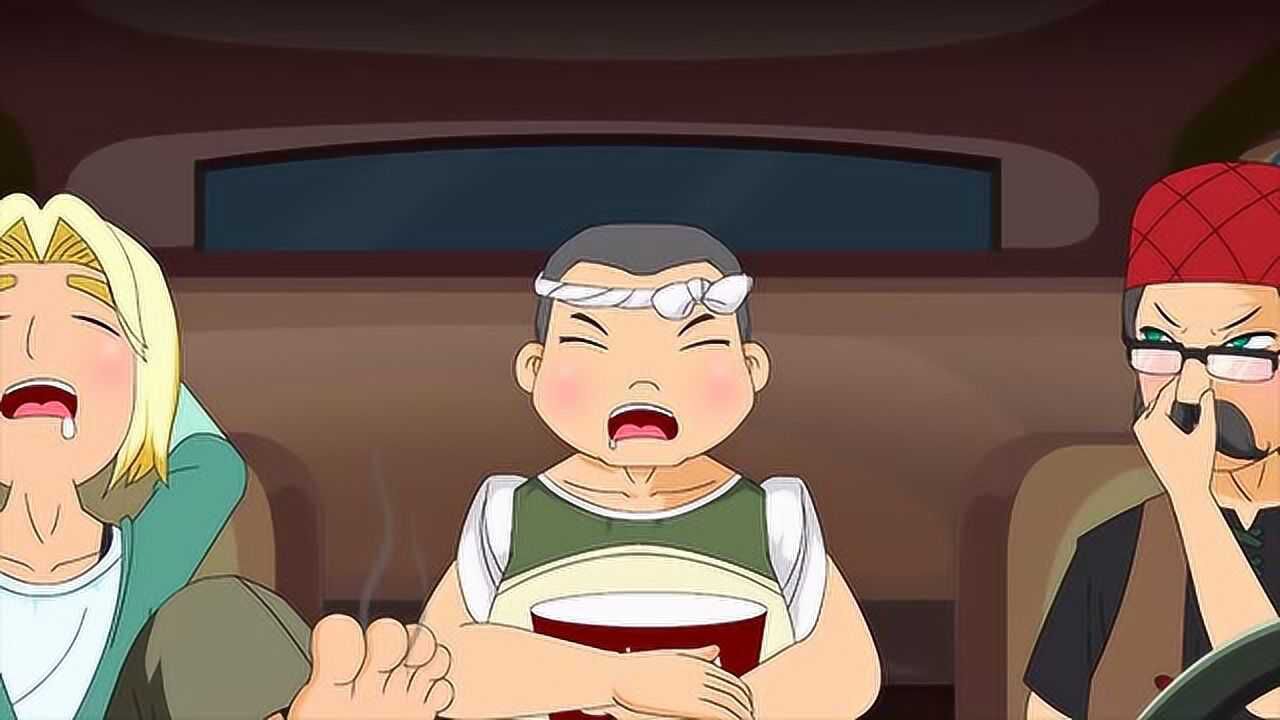 胡子叔闻了一阵脚臭味竟以为是动物的味道