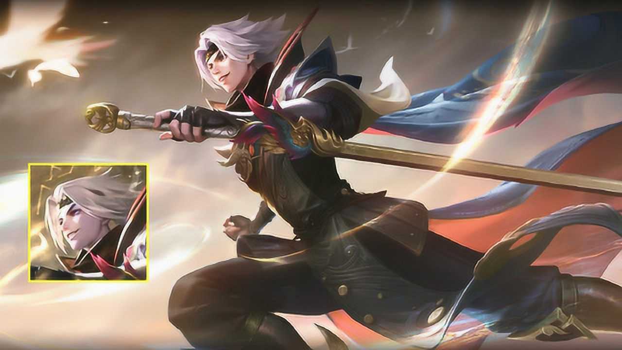 曜fmvp皮肤海报优化:新版直接换头!发型更飘逸脸也变瘦了!