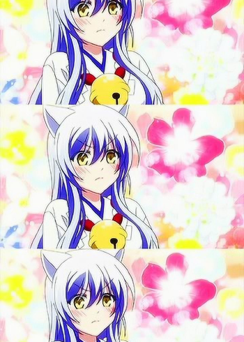 银仙性转变成美少女,就挺突然的