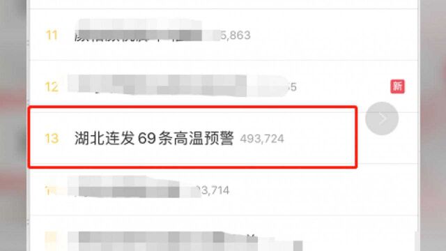 连发69条高温预警!仙桃又热回来了,最高达到…我要热化哒
