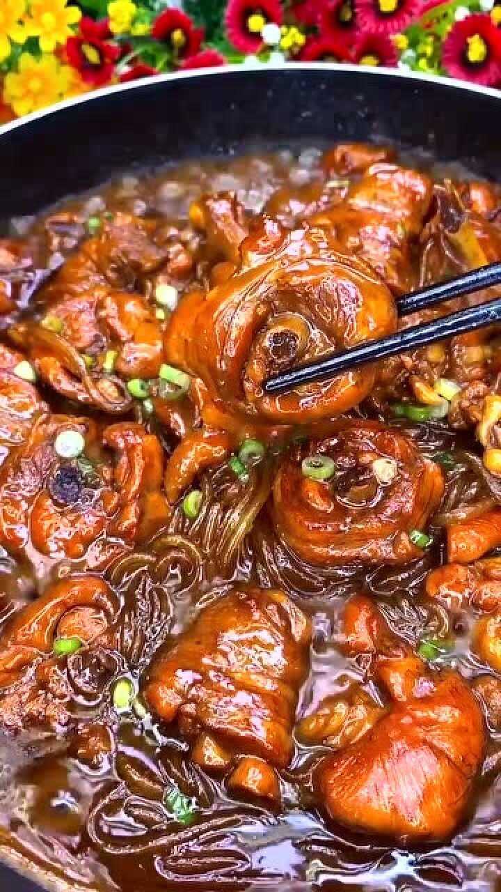 鸡腿炖粉条简单好吃特别好吃下饭