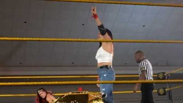 WWE NXT Citrus Springs现场秀20200131 Santana Garrett vs Reina Gonzalez