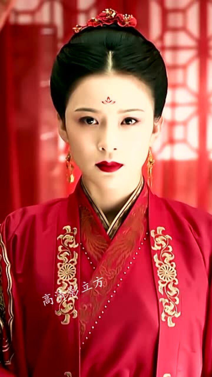 赵韩樱子一袭古装红衣真是美炸了