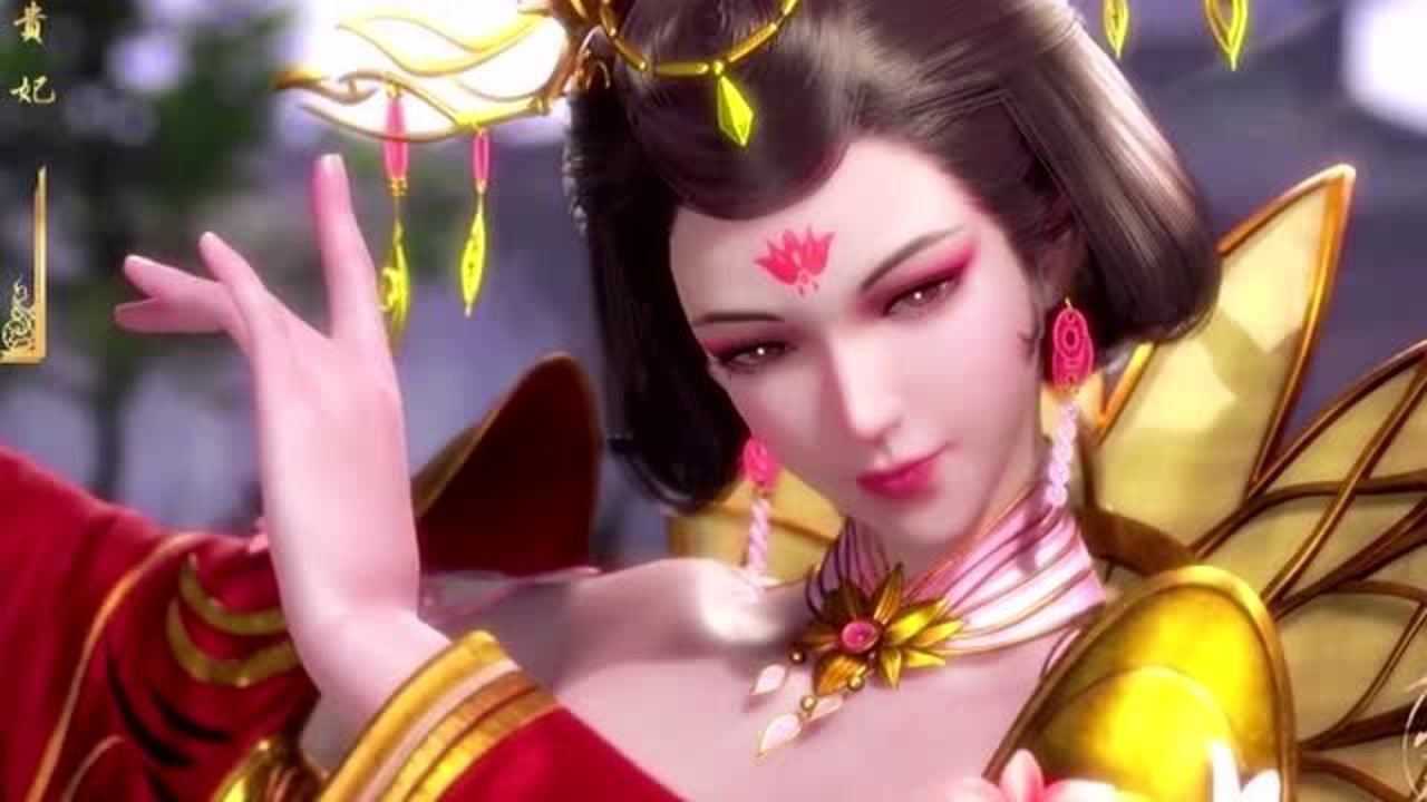 天宝伏妖录:国漫最美贵妃娘娘,杨玉环短发真的爱了!