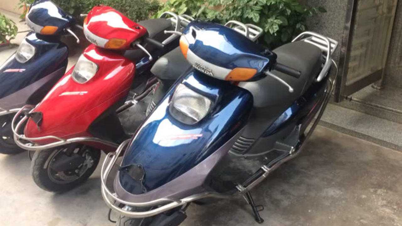 进口本田大公主125cc#踏板摩托车