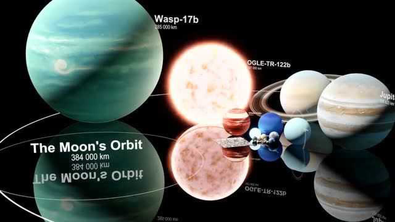 2020年宇宙大小比较，从细胞到太阳系_高清