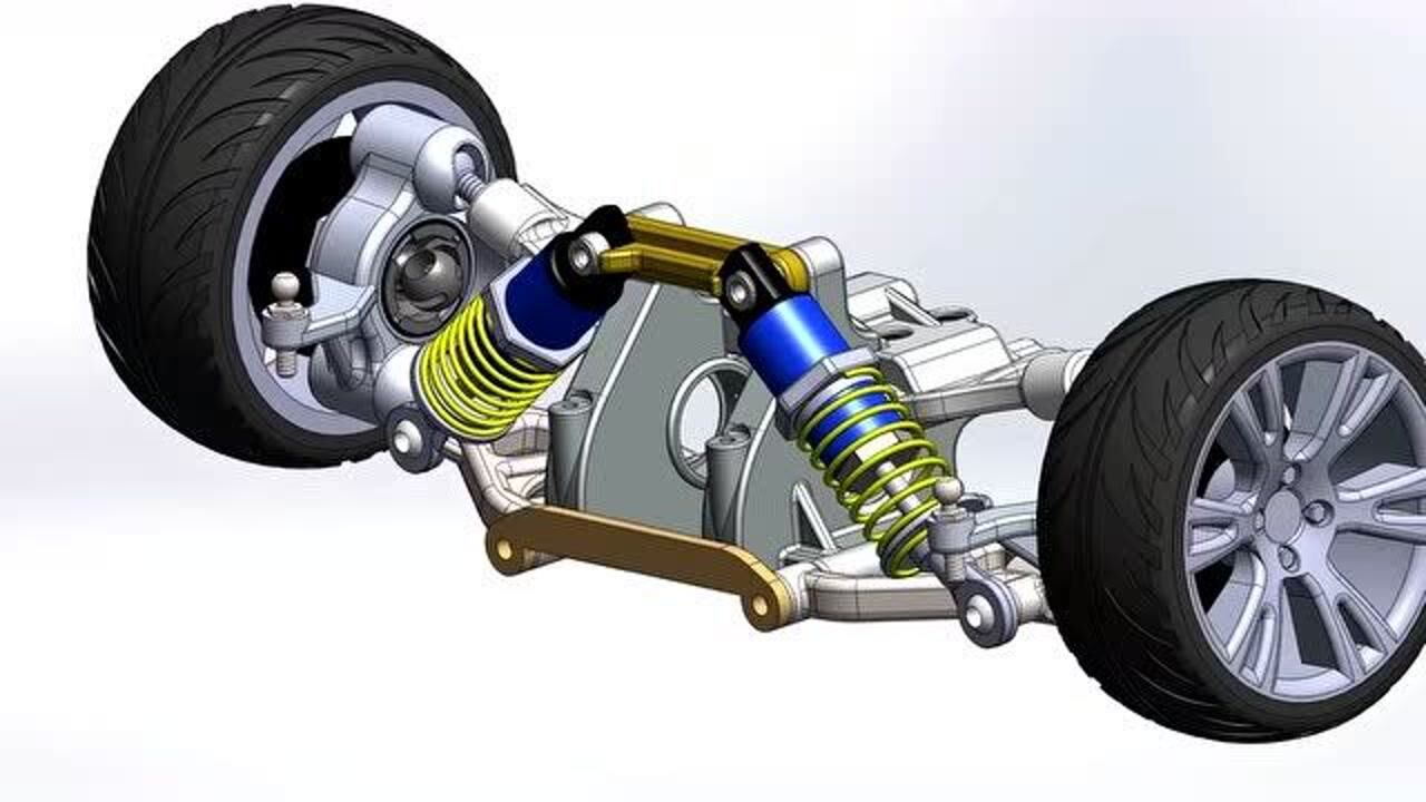 汽车悬架系统的工作原理